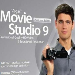 video editing software sony vegas
 on Sony Vegas Movie Studio 9 Platinum Video Editing Software **NEW***