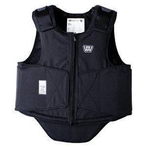   Wear Horse Riding Eventing Safety Protective Vest Child Small Black