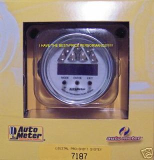 AutoMeter 2 1/16 C2 DIGITAL PRO SHIFT LIGHT LITE GAUGE 52MM 52 MM 