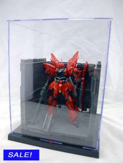 Collection Display Case Box for Figures Models Gundam Toys with LED 