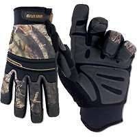 NEW Mossy Oak Wilderness Gloves Xl Pair Gloves   Leather M173X 