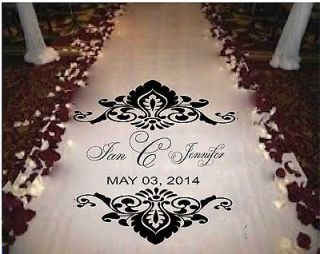 BLACK FRIDAY THANKSGIVING special PERSONALIZED aisle runner 5