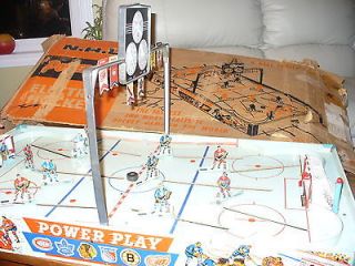 LOOK 1958 Eagle PowerPlay vintage NHL table rod hockey game coleco 