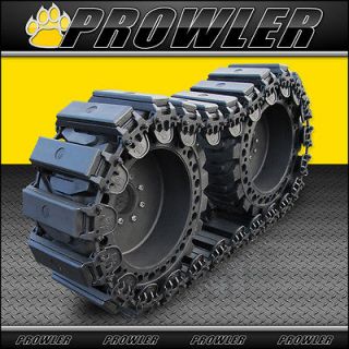 Prowler Fusion 10x16.5 Skid Steer Tracks w/ Rubber 10 Bobcat John 