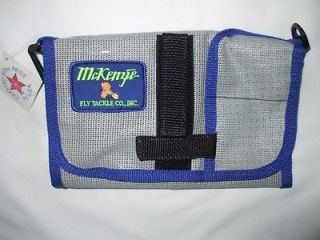 McKenzie Tackle Co. Large Fly Fishing Wallet 19 X 10 NEW Made In The 