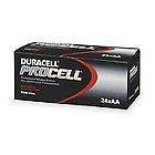 24 Pack AA Procell Duracell Alkaline Batteries Expiration March 2019