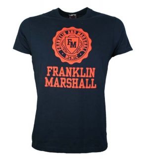 Franklin & Marshall T Shirt Navy