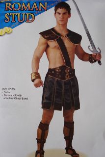 COSTUME Roman Stud Gladiator Warrior Centurian Ancient Greek Hercules