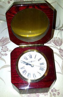 645 392 Howard Miller cherry Tabletop desktop quartz Clocks ship clock 