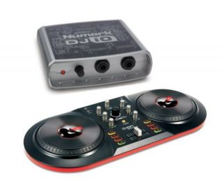 ION iCUE3 DISCOVER DJ System USB Turntable w/ Mix Vibe + NUMARK DJ iO 