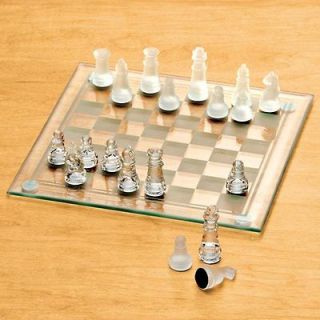 Glass Chess Set Brand New