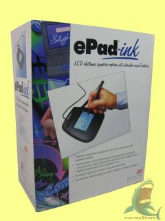 New Interlink ePad ink VP9601 Electronic Signature Capture Pad 