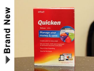 Intuit Quicken Deluxe 2013 Full Version for Windows 419338 ★ Brand 