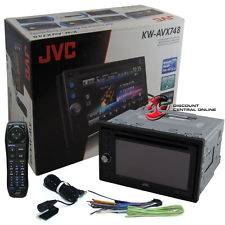 JVC KW AVX748 CAR DOUBLE DIN TOUCHSCREEN CD/DVD PLAYER W/AUX IN, USB 