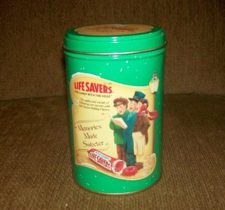 Limited Edition Life Savers Holiday Keepsake Tin 1990