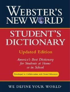 Websters New World Students Dictionary, , Good Book