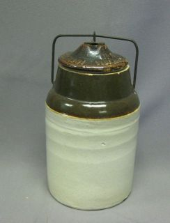 antique stoneware jar in Antiques
