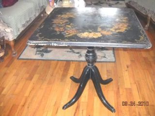   table time left $ 50 00 buy it now wood iron flip top console table