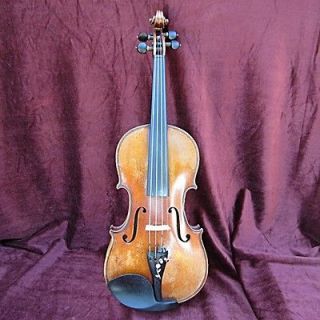 Antique 1920s German Replica Stradivarius Violin As Seen On BAGGAGE 