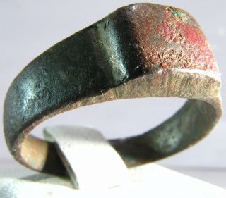 Ancient Roman Soldier’s Silver Alloy Ring 100 300 AD