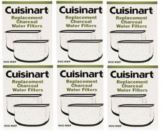Cuisinart DCC RWF Replacement Coffee maker 6 pack 12 Charcolal Water 