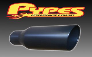MBRP BLACK DIESEL EXHAUST TIP 5 INLET ANGLED ROLLED 6 OUTLET 