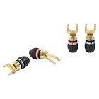 Monster Cable QuickLock Gold Banana Connectors QLGMT H