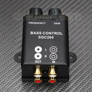 Car / Home Amplifier Subwoofer Bass RCA Stereo Line Level Volume Amp 