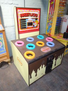 Namco Sweet Licks Arcade Machine similar to Wack a Mole