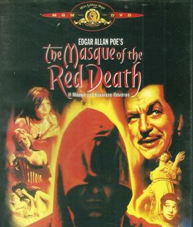 THE MASQUE OF THE RED DEATH   Vincent Price, Hazel Court SPECIAL DVD 