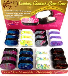Contact Lens Case With Mirror Multiple Color Choice   