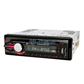 NEW Mobile 1 Din Car DVD Player Audio MP3 USB SD Stereo Received
