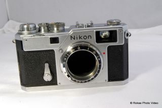 Nikon S3 rangefinder camera body only SN 6313039