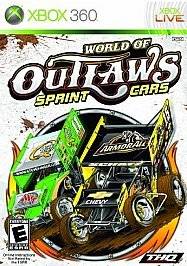 New World of Outlaws Sprint Cars Xbox 360 Video Game
