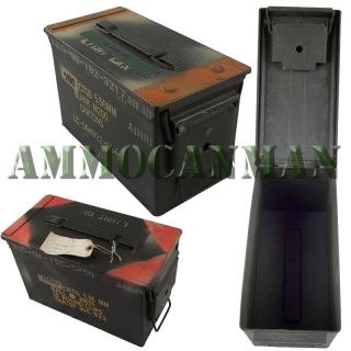 CAN Grade 2 50 cal empty ammo cans 1 Total 