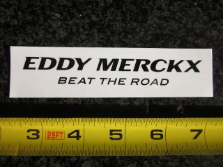EDDY MERCKX Black/White Road Tri Bicycle Ride Race Bike Frame 