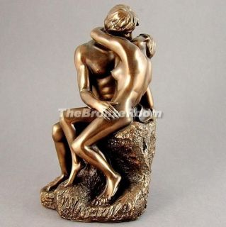 The Kiss   Stunning Bronze Rodin Sculpture