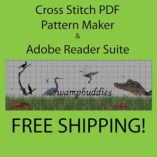   Own Cross Stitch PDF Pattern Software CD Design Crochet Chart Maker