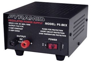 Pyramid PS8KX 6 Amp Power Supply