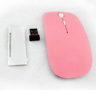   GHz Wireless USB Optical Mouse For APPLE Macbook Mac,wlmouse1pi​nk