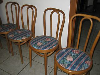 VINTAGE WOODEN ICE CREAM PARLOR CHAIRS ANTIQUE