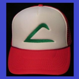   Hat Ash Ketchum Trainer Hat Adult sz Costume Cap ships from America