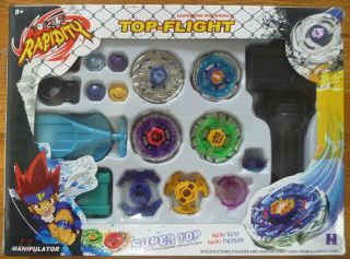   FLIGHT RAPIDITY METAL FUSION STRING LAUNCHER TOY SET A *USA SELLER