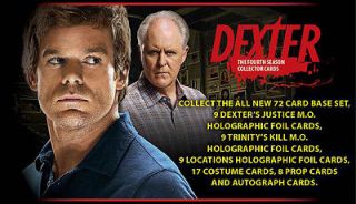 Dexter Season 4 Trading Cards ~ FACTORY SEALED HOBBY BOX