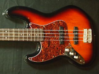 Squier Left Handed Vintage Modified Jazz Bass J Bass Electric Guitar 