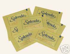 Splenda Sweetener sugar substitute  case of 2000 coffee