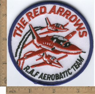 Royal Air Force THE RED ARROWS RAF Aerobatic Team Patch