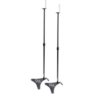 New Pyle PHSTD1 Adjustable Height Home Theater Speaker Stands