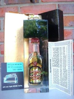Chivas Regal Scotch Whisky Table Lighter Ronson Rare