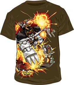 VOLTRON T Shirt Cloth Tee NEW  LION FORCE  SMALL (S)